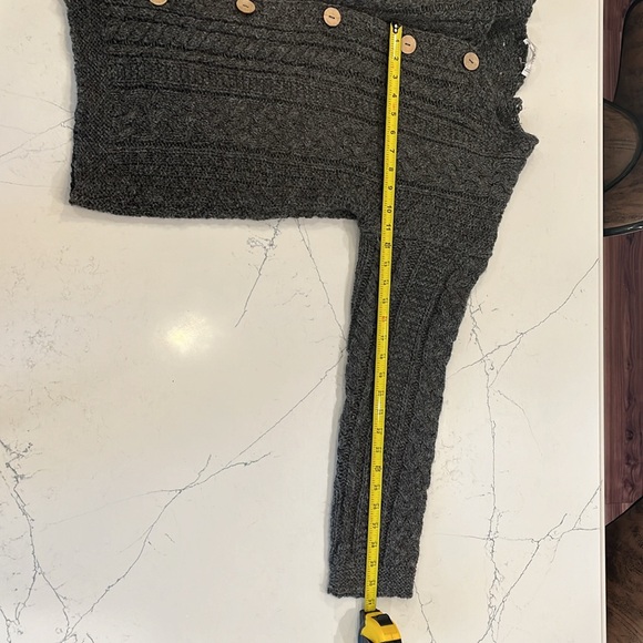 Celtic & Co. Gray Wool Cardigan - Picture 10 of 10